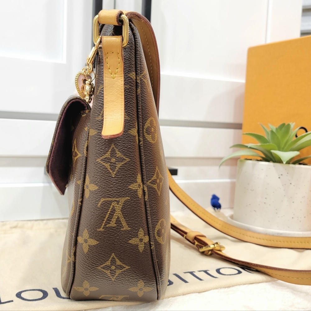 💕DISCONTINUED Very Rare Crossbody/Shoulder LOUIS VUITTON Mabillon Monogram - Picture 15 of 17